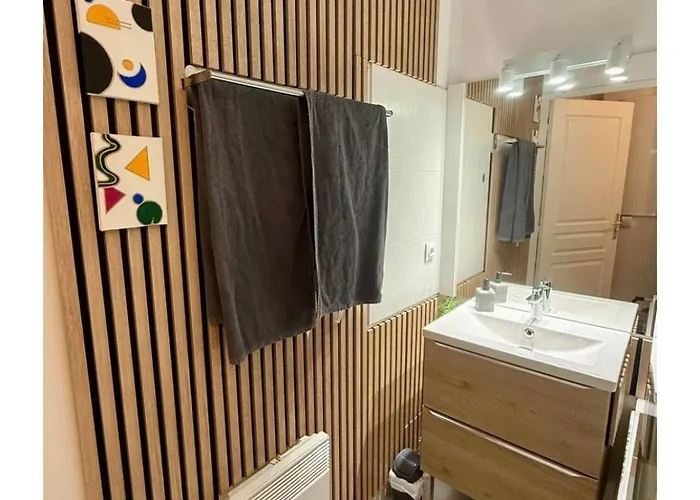 La Perle - Jacuzzi Balneo- Wifi - Parking Pv דירה